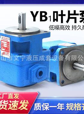机床液压系统中压叶片泵YB1-10YB1-12定量液压泵单吸式叶片泵