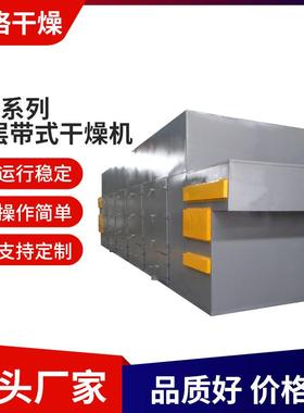 生产DW多层带式干燥机腐殖酸氧化镁白菊花多层带式烘干机设备定制
