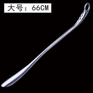 拔子鞋 器加长长柄鞋 把子提鞋 器穿鞋 拔 实心铝合金鞋 鞋 拔不锈钢抽鞋