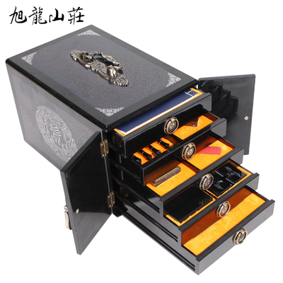 【正常发货】文房四宝精品套装笔墨纸砚成人书法用品砚台毛笔狼毫