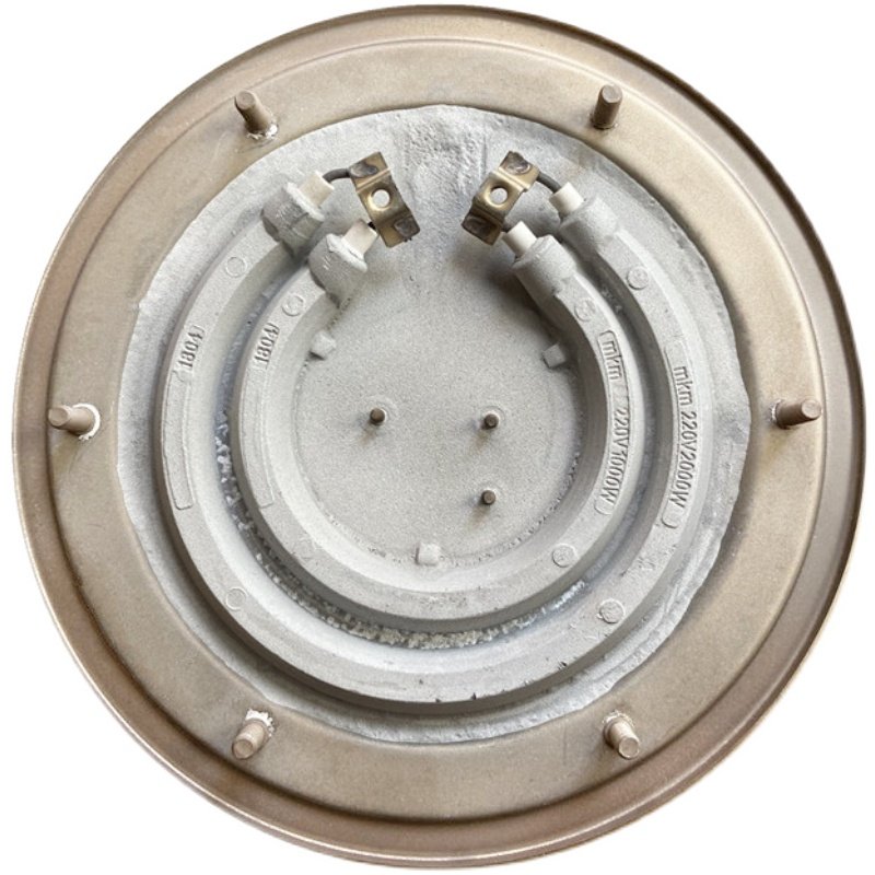 电热开水桶发热盘 不锈钢蒸煮桶电热盘保温桶配件18CM1800W 2800W