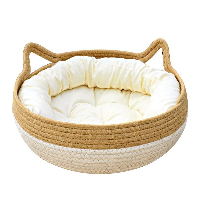 超级大猫窝夏季凉窝猫抓板一体耐抓垫子网红藤编夏天安全感猫咪窝,宠物/宠物食品及用品,猫窝/屋/帐篷/沙发,淘宝优惠券,粉丝福利购,淘宝优惠卷