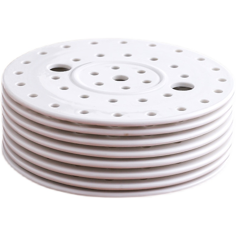 蒸格陶瓷多功能蒸盘饺子沥水蒸片创意厨房箅家用蒸屉圆形蒸锅蓖子