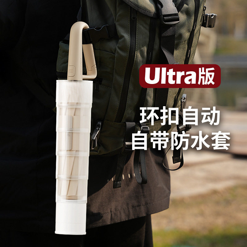 遇水开花全自动折叠防水防风高带