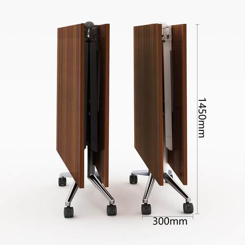 可折叠会议桌长条桌办公桌移动拼接折叠桌子多功能伸缩大书桌长桌