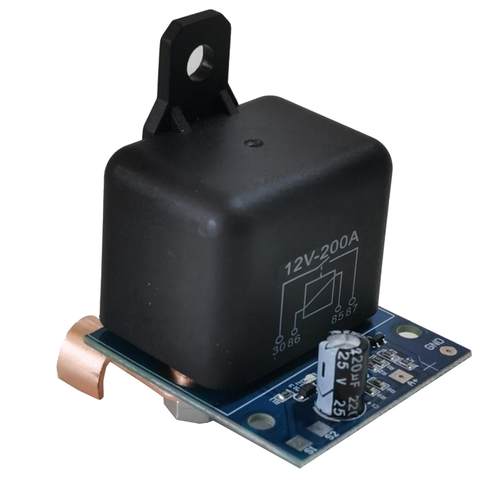 汽车继电器超级法拉电容启动控制器电瓶并联车载控制板模块包邮