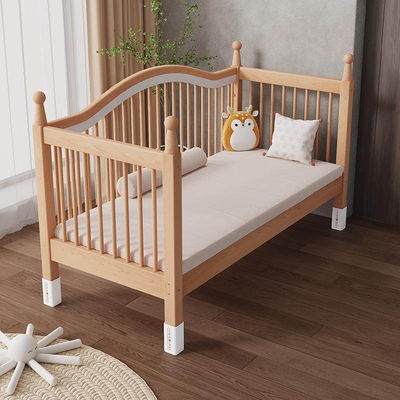 儿童拼接床可升降护栏加宽床边小床定制实木宝宝婴儿拼接大床