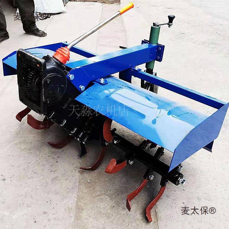手扶拖拉机旋耕机单DPU双犁农用小型农开机面具起垄太器犁沟器防