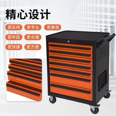 工具车汽修推车多功能工具车带工七具工具抽屉式CQP层小工具柜箱