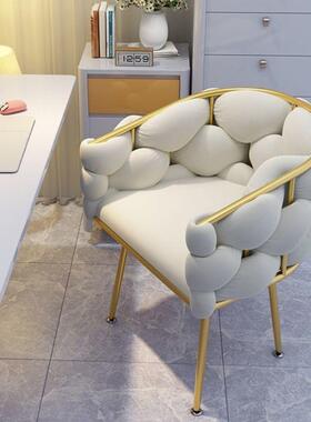 网红YDE美顾化妆椅子客泡椅简约单甲人梳妆懒人椅小沙发轻奢泡椅