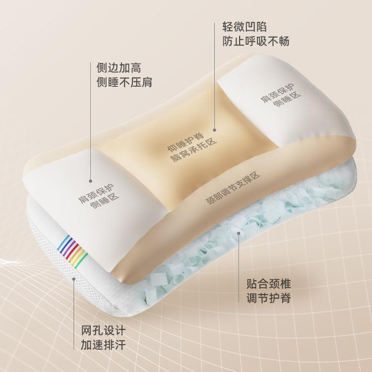 Be舒睡家BBus儿童枕头1-岁3宝枕6-10岁以上四季e通用婴儿防偏宝头