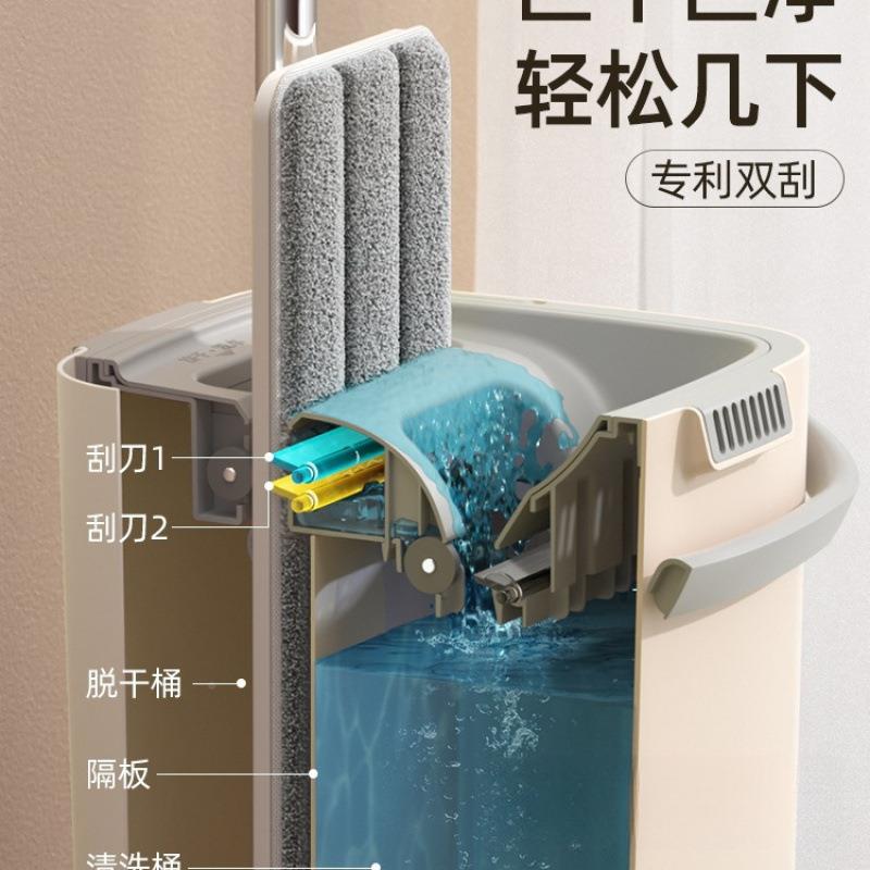 免手洗拖把家用平板懒人地2025新一地拖布木板墩布JXY款拖净拖地