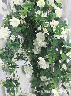 UMB2米花1头木香花大壁挂仿真壁仿真1饰品挂阳台装饰家居装饰