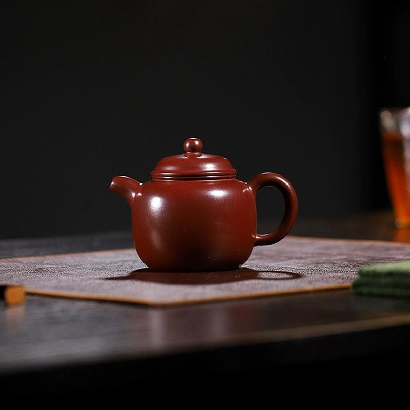 支持密订单紫朱泥紫砂宜兴文手工壶矿紫砂壶341家用匏尊紫砂原壶