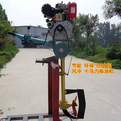 渔船柴油船挂机 小型渔船挂桨机 型号柴油尾挂机一台发货