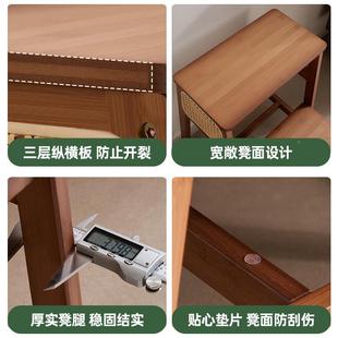 TBJTD凳板凳多能踏板台阶儿童垫脚凳 可折叠梯凳楠竹家功登子高ZT