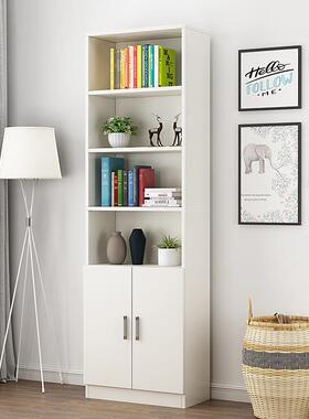 书ZKD架置物带门木质简易学生办用公落架地柜卧室断家书柜隔电商