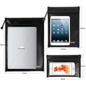 防防水金钱13文袋3火包安全防火文夹拉链件袋 耐高温存储组织件