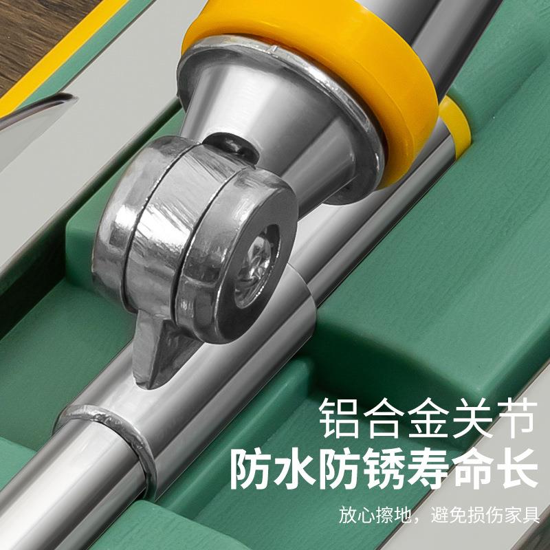 拖把板家用平板一HFQ厨拖净夹拖布固式干湿两用地拖房瓷砖地墩布