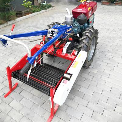 手扶带割草机单玉米播种机收获机15马力22车力手扶拖拉85940行机9