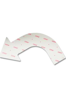 VMZPLE地N拐角箭头地贴（1片装指引标识面标0线标识1193）3