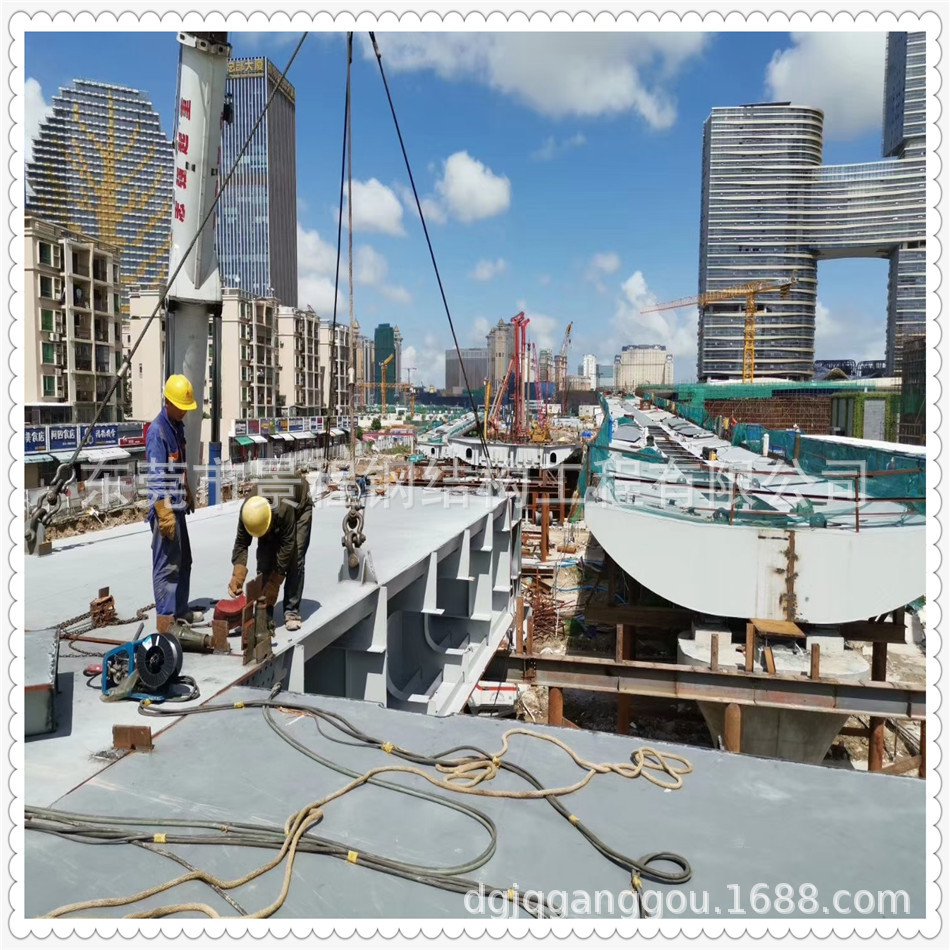河源景观桥钢结构制作公司 桂林市路污水河钢结构桁架工程 超低价