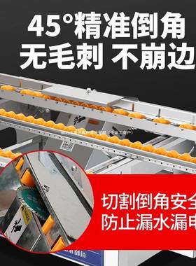 多QNB功能切割机220v家一小型电用动瓷砖直倒角机台式体机45度切