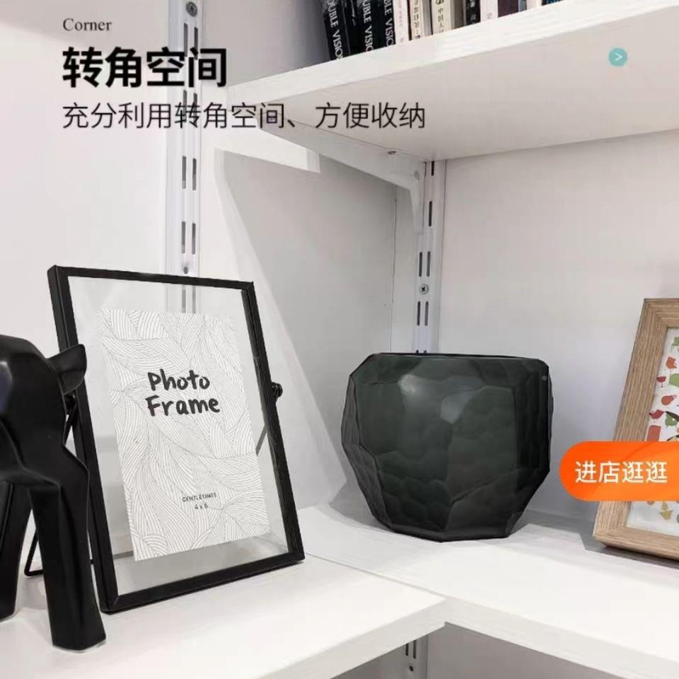 书架上置物壁挂书柜创意墙墙架面隔板置物板搁NCI物架厅阳台墙客
