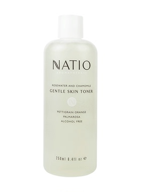 澳洲原装进口NATIO玫瑰爽肤水250ml补水保湿收缩毛孔洋甘菊柔肤水