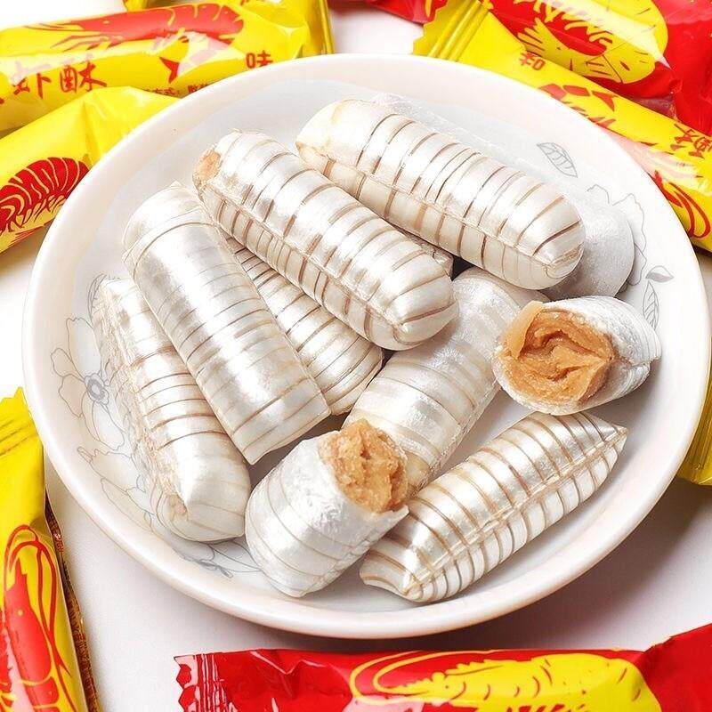 北京风味大虾酥糖果500g花生酥糖结婚庆喜糖果散装零食年货礼盒5