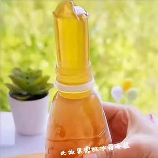 网红同款蜂蜜膏果冻吃播asmr正宗咀嚼音女生小零食蓝莓柠檬味软糖