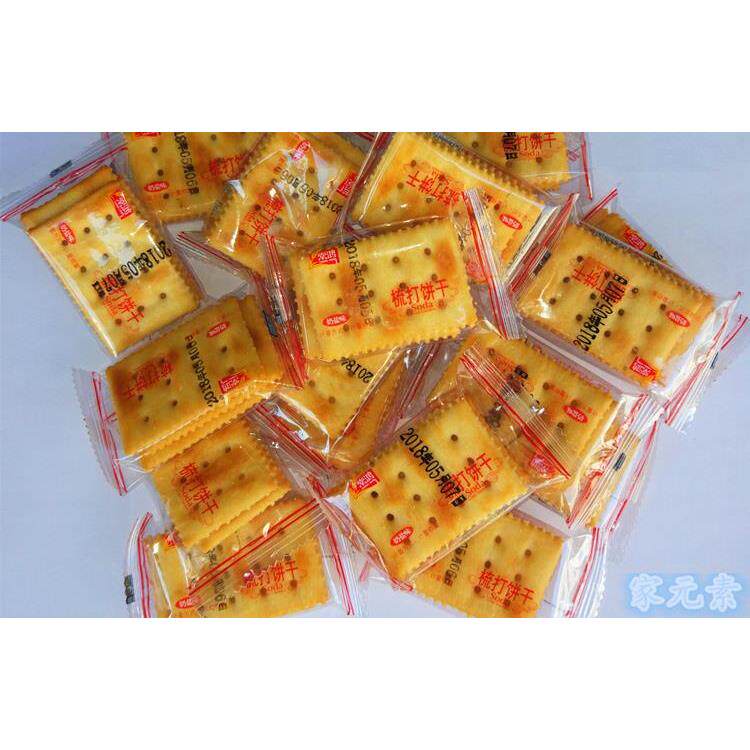 常鸿五星梳打饼干 奶盐味苏打饼干 办公室零食休闲食品 散装包邮