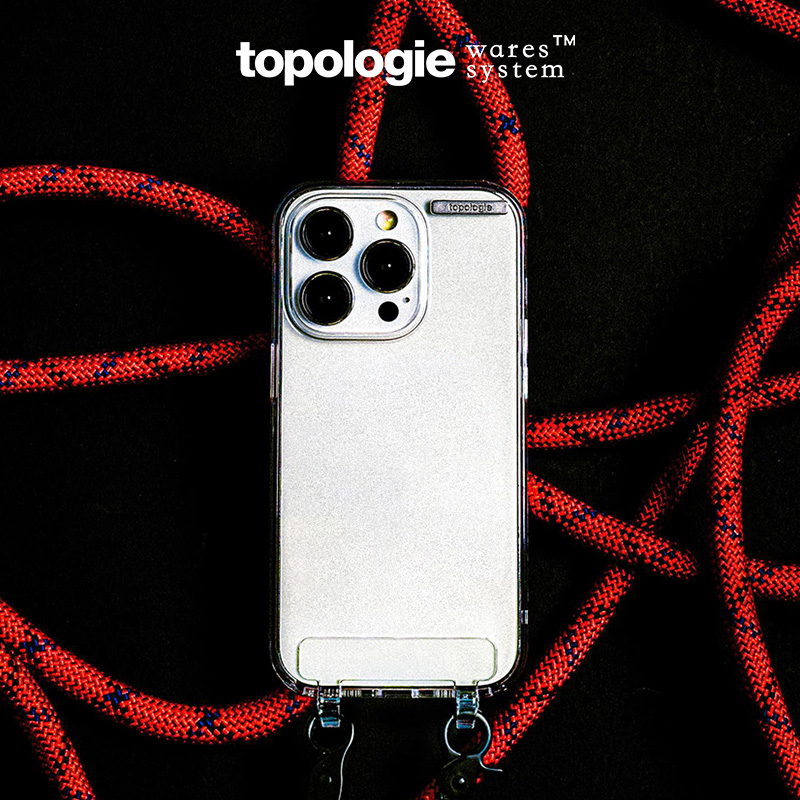 Topologie Bump手机壳护壳防摔山系硬壳简约可拆夹片挂绳斜挎新款