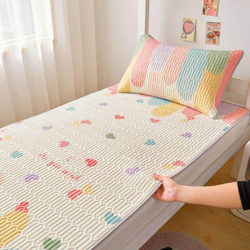 夏天冰感凉感乳胶凉席儿童双层床子母床上下铺专用宿舍床单90x190,床上用品,床单,淘宝优惠券,粉丝福利购,淘宝优惠卷