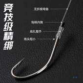 钓鱼新型全自动绑钩器不伤线电动内走线快速鱼钩子线栓钩器小钩子