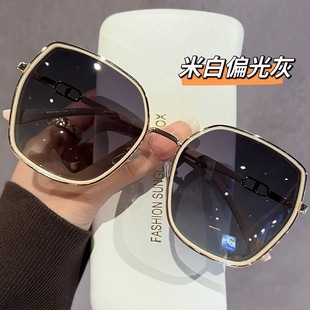 偏光墨镜女高级感防紫外线大框开车太阳眼镜可配近视 日本品质新款