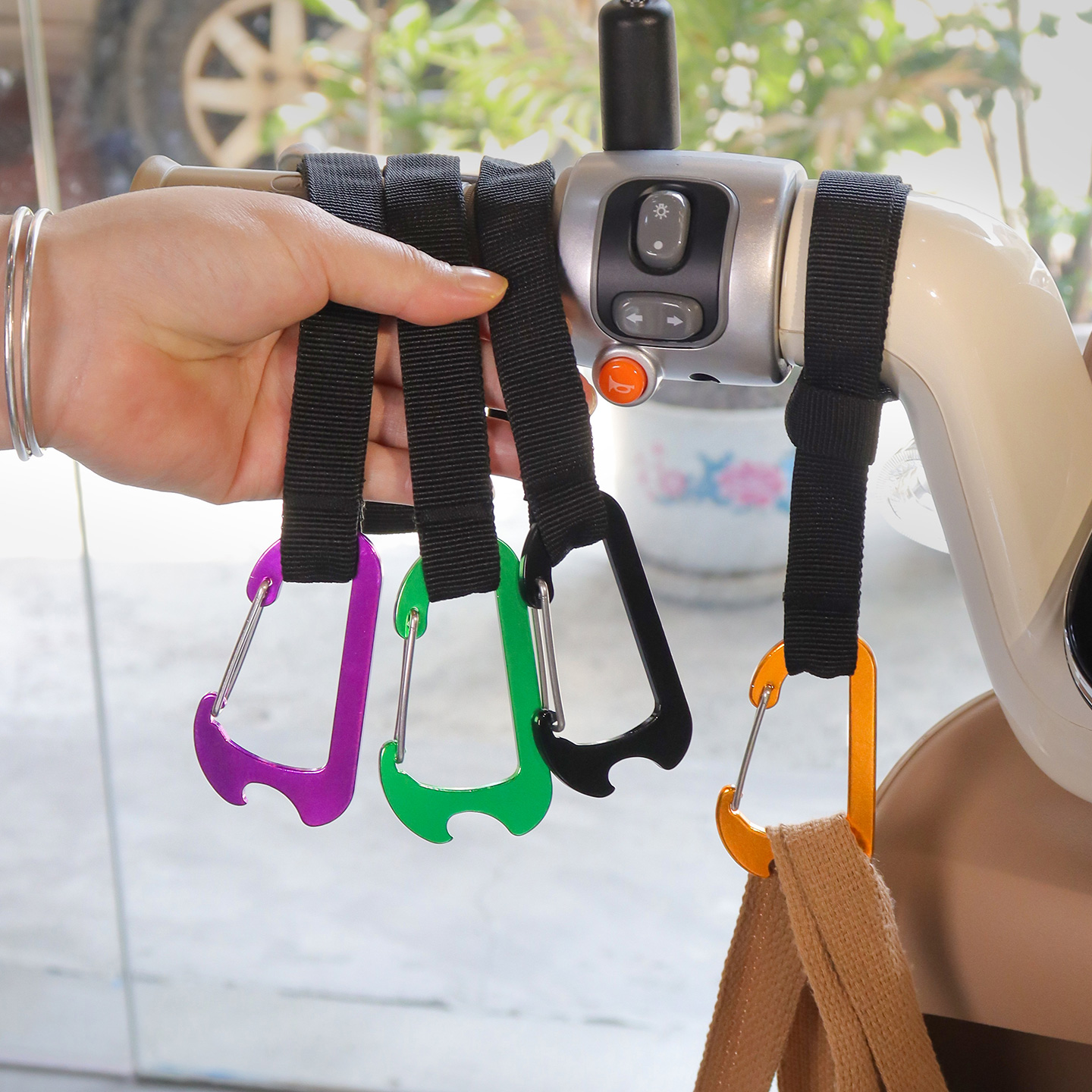 电动车飞机头前置通用加长挂钩粗