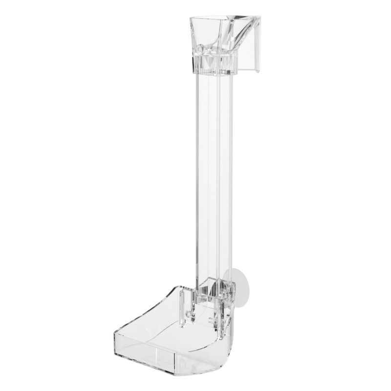 鱼缸压克力挂式喂食管防飘散投食管防夹鱼喂鱼神器无毒透明喂食器