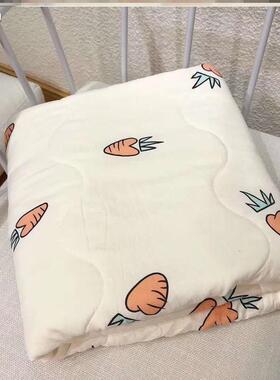 儿童幼儿园夏凉被110140单人110130小尺寸100x140夏季可水洗