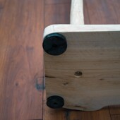 原木落地挂衣架服装 店展示架陈列承重力强卧室民宿酒店实摆件树枝