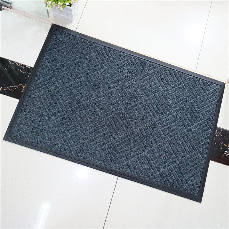 美歌地垫入户门垫硬丝圈绒刮泥垫玄关进门防滑门垫子家用门厅地毯