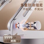 楠竹可升降旋转阅读书架儿童多功能看书阅读架桌面伸缩收纳书立架