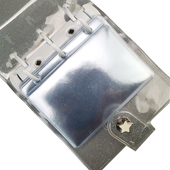 透明mini活页本三孔迷你手帐替芯口袋学生网红手账本女孩收纳袋