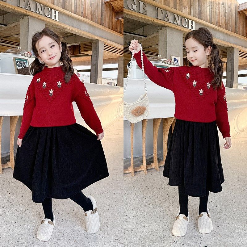 女童加绒半身裙灯芯绒冬季宝宝洋气加厚黑色裙子中大童公主裙半裙,童装/婴儿装/亲子装,半身裙,淘宝优惠券,粉丝福利购,淘宝优惠卷