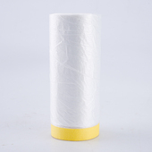 油漆遮蔽保护膜美纹纸和纸喷漆装 修喷涂家具硅藻泥汽车遮蔽膜