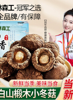 香菇东北特产椴木小香菇500g菌类干货非野生特级香菇冬菇蘑菇批发