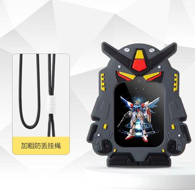 通用视频儿童电话手表硅胶挂脖套绳保护壳好记星联想迪士尼小霸王