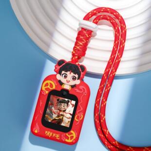 通用酷派C600/C100儿童电话手表挂脖绳男女保护壳表链吊绳硅胶套