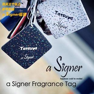 CAR 车载香薰片 TAG 经典 香片挂件 ASIGNER 款 季