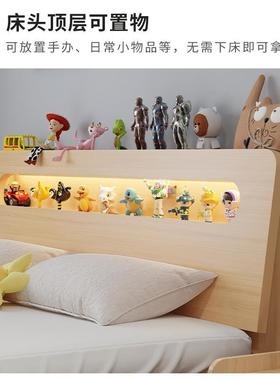 实木床房1.5米简约现代双人18主卧.出床租民宿经济型1.2mTCP单人